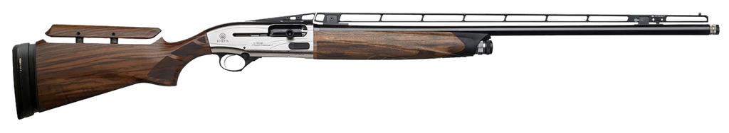 Beretta USA J40CT12 A400 Xcel Multitarget 12 Gauge 3" 4+1 32" Blued Barrel, Silver Anodized Metal Finish, Oiled Walnut Adjustable Comb Kick-Off Stock