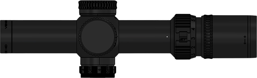 Zero Tech Optics VG11028F-IR Vengeance HD Black 1-10x28mm