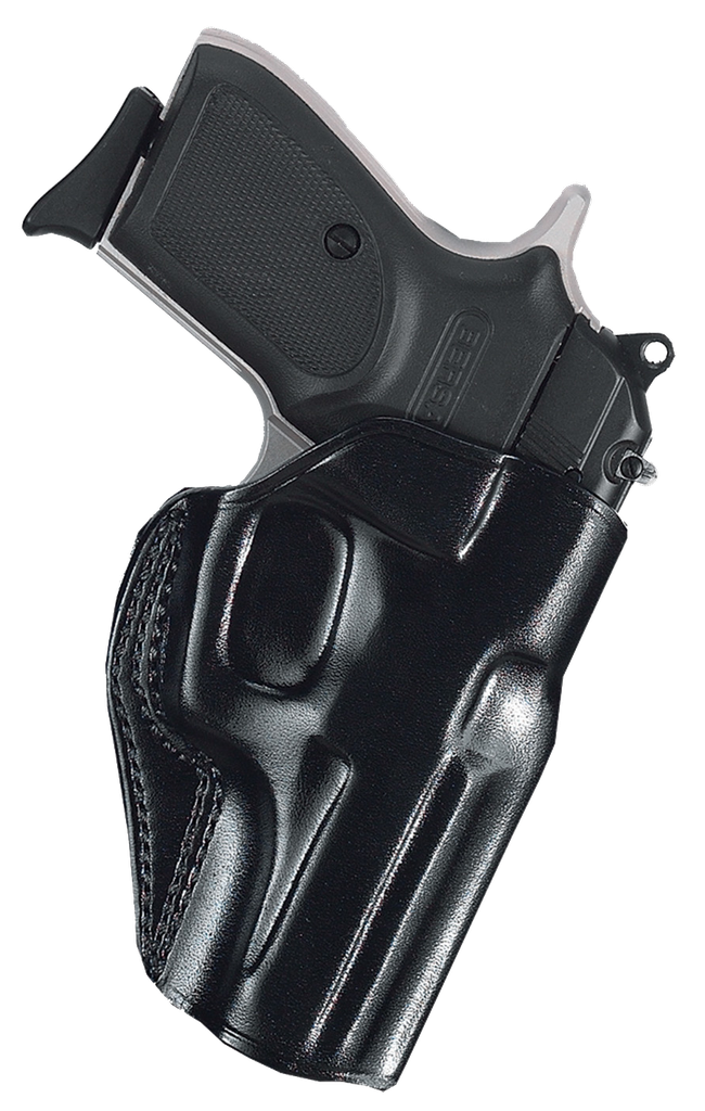 Galco SG600B Stinger  OWB Black Leather Compatible w/Sig P365/P365 SAS/Glock 42 Compatible w/ Belt Loop Mount Right Hand