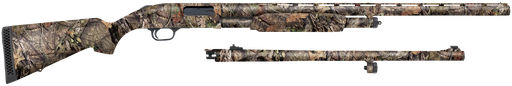 [PROD26-00026] Mossberg 52282 500 Combo 12 Gauge 3" 5+1 Overall Mossy Oak Break-Up Country 28" Vent Rib/24" Slugster Barrels, Steel Receiver, Dual Extractors, Fixed Synthetic Stock, Includes Accu-Set Choke