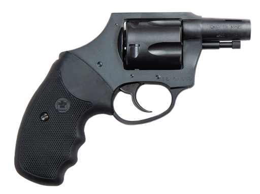 [PROD26-00031] Charter Arms 64429 Boomer  Large 44 Special, 5 Shot 2" Black Nitride Ported/Tapered Steel Barrel, Black Nitride Cylinder & Frame w/Black Finger Grooved Rubber Grip