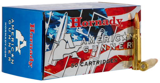 [PROD26-00053] Hornady 80967 American Gunner  308Win 155gr Hollow Point Boat Tail 50 Per Box/10 Case