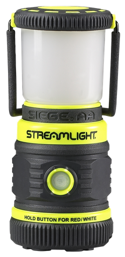 [PROD26-00091] Streamlight 44943 The Siege  50/100/200 Lumens Red/White LED Bulb Black/Yellow